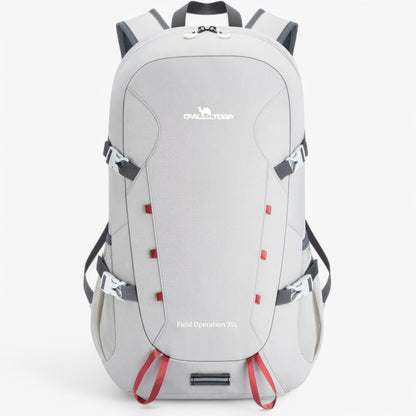 Spacious Water Resistant Hiking Backpack, Compact Folding Style