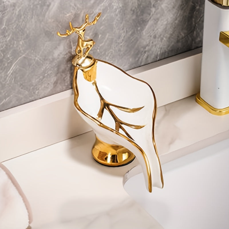 Waterproof Shower Soap Holder - Compact Leaf Design - Halri