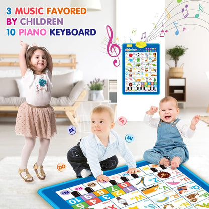 Learning Tablet for Toddlers – Interactive Educational Toy with ABCs, Numbers, Games & Music