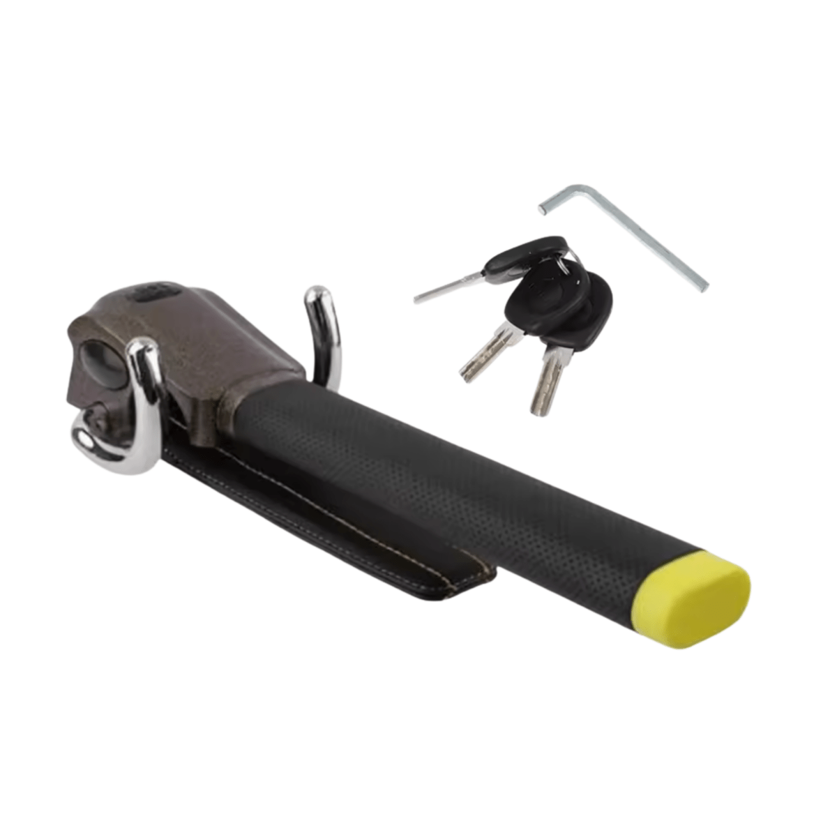 Heavy Duty Steering Wheel Lock with Alarm