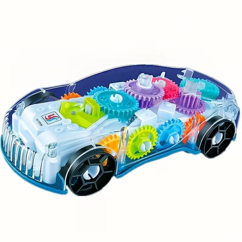 Colorful Musical Baby Car Toy with Flashing Lights - Halri