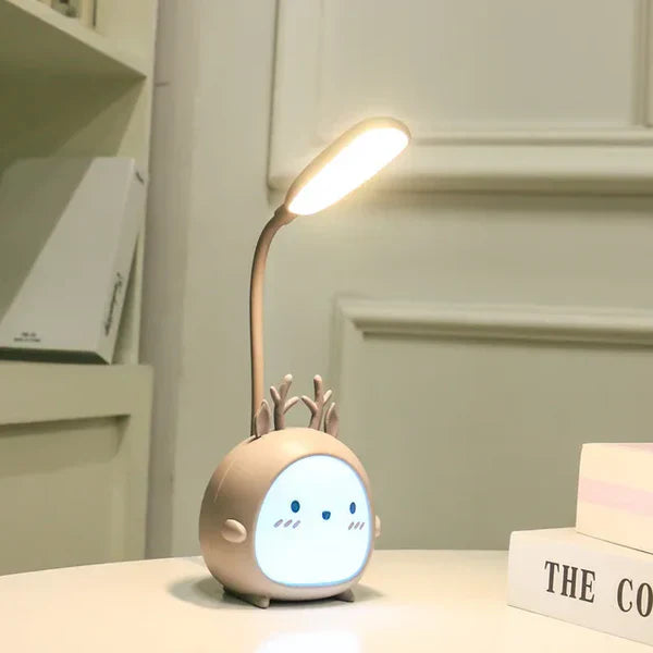 Kid Friendly LED Reading Lamp with USB Nightlight