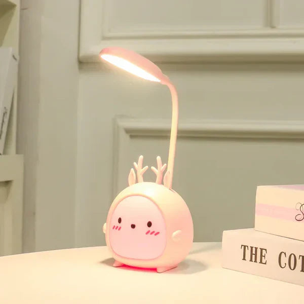 Kid Friendly LED Reading Lamp with USB Nightlight