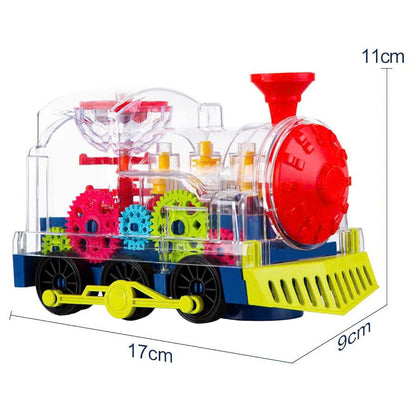 Light & Sound Train Toy – Interactive Locomotive for Kids