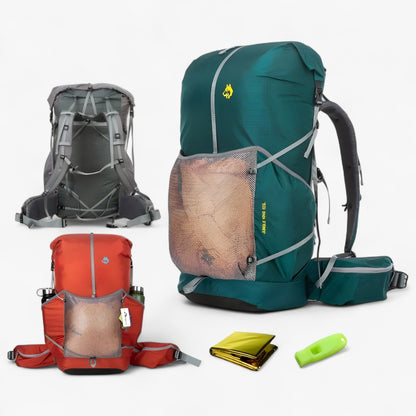Durable Water Resistant Hiking Backpack 65L