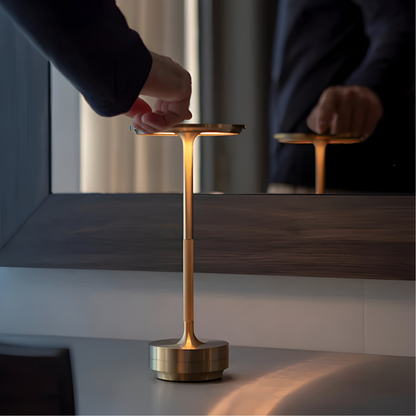 Bright Wireless Desk Lamp with Adjustable Touch Dimmer