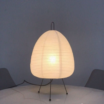 Traditional Japanese Rice Paper Table Light - Halri