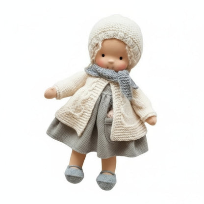 Soft Handmade Waldorf Doll for Kids Creative Play