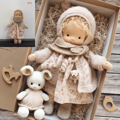 Cuddly Friend Doll for Creative Kids Playtime
