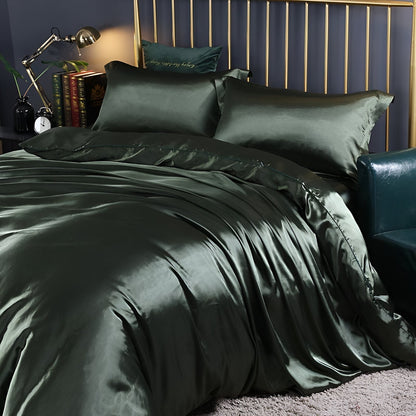 Halri | Premium Silk Duvet Cover Gentle Easy Care