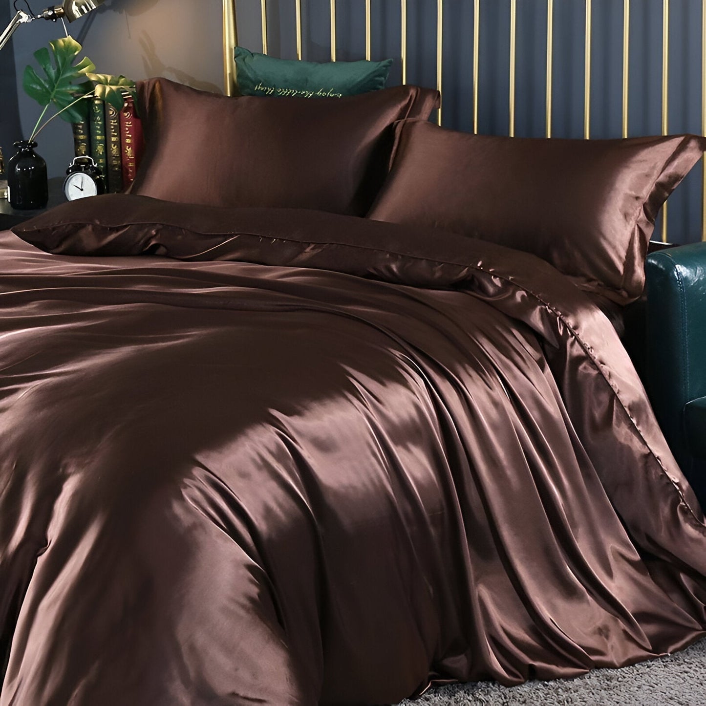 Luxurious Soft Silk Bedding Cover