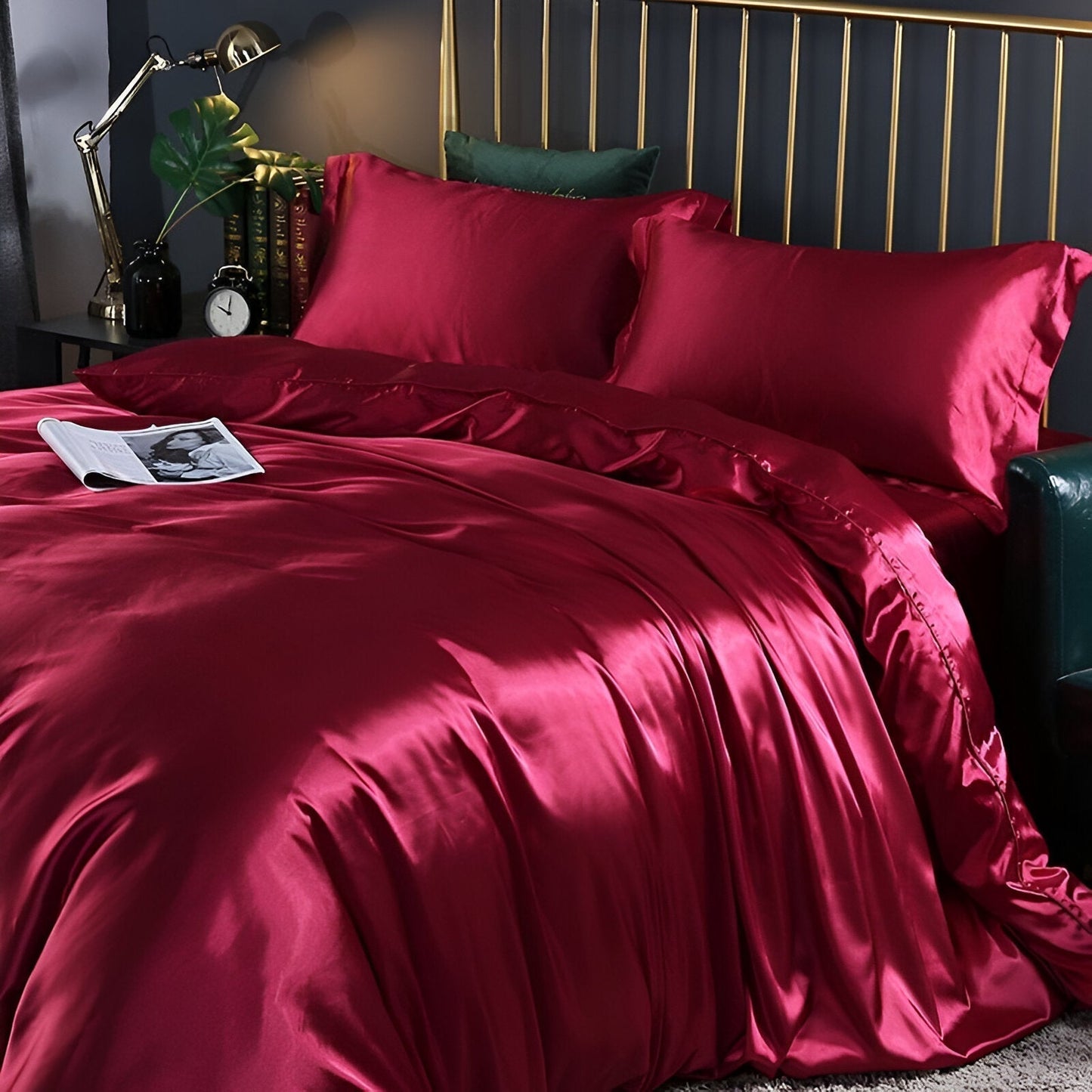 Soft Premium Silk Bedding Cover