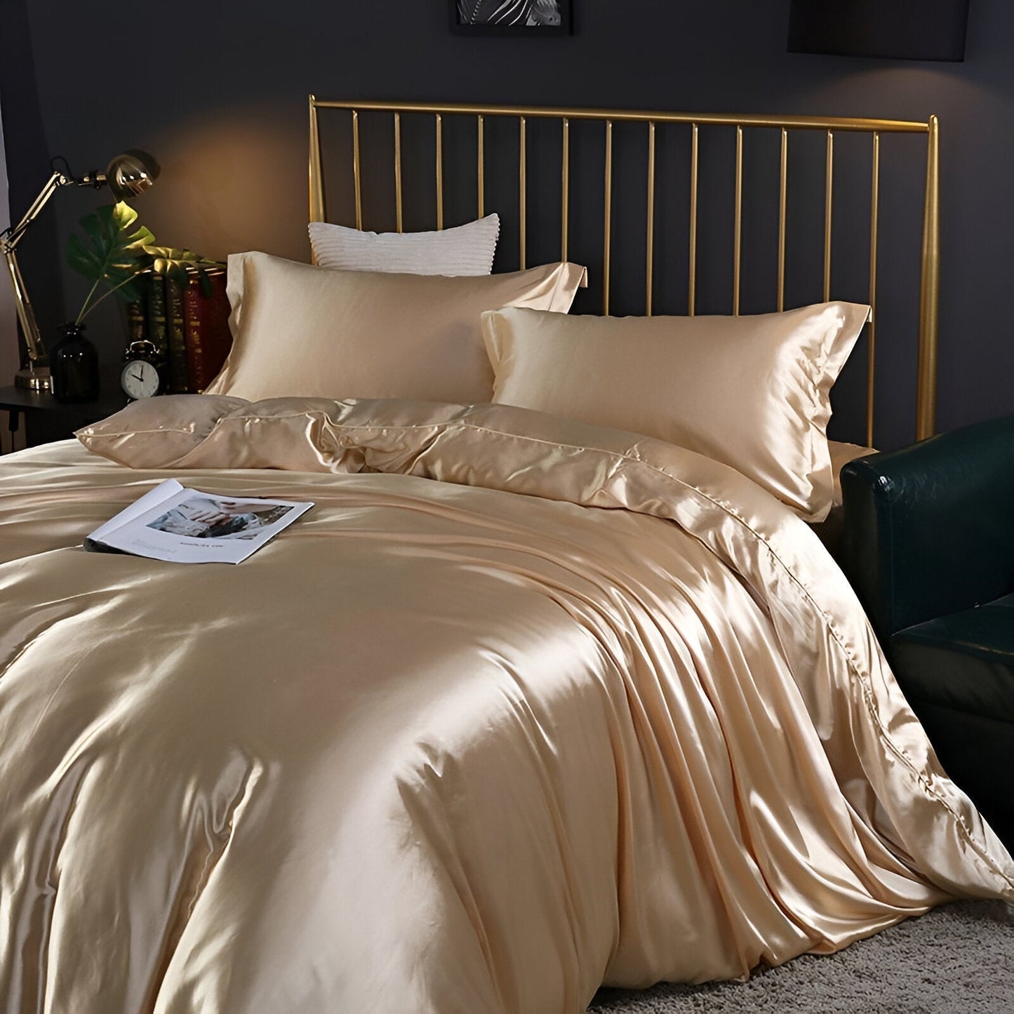 Soft Premium Silk Bedding Cover