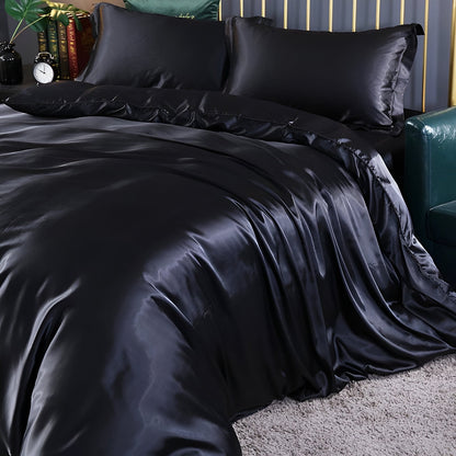 Luxurious Soft Silk Bedding Cover