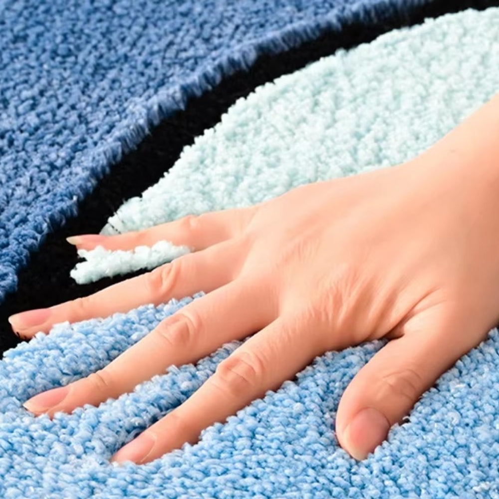 Soft Grip Absorbent Plush Bath Mat - Halri