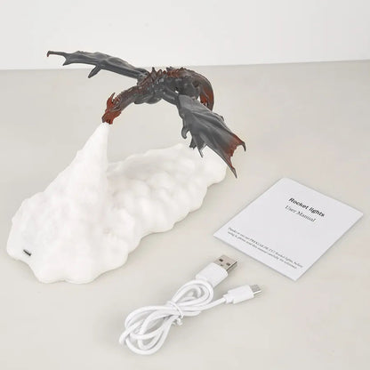 Cool Dragon Table Lamp