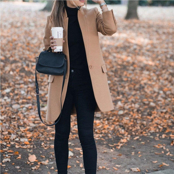 Classic Fit Mandarin Neck Jacket
