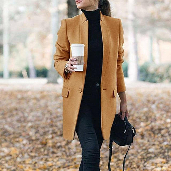 Classic Fit Mandarin Neck Jacket