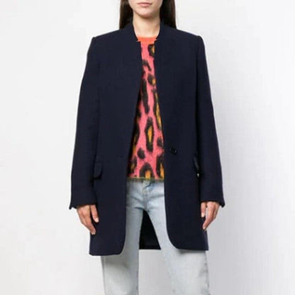 Classic Fit Mandarin Neck Jacket
