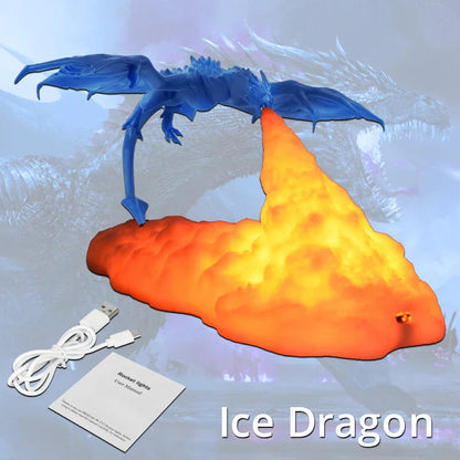 Cool Dragon Table Lamp