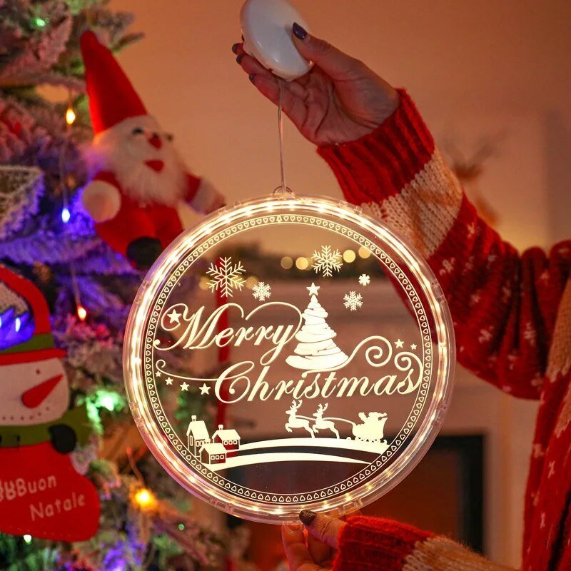 Bright Christmas Tree Lamp Decor