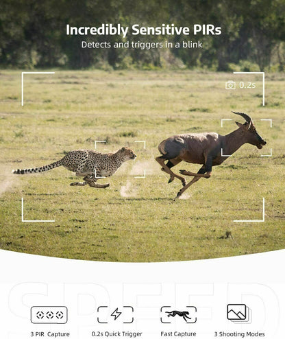 Motion Activated Outdoor Night Vision Game Camera