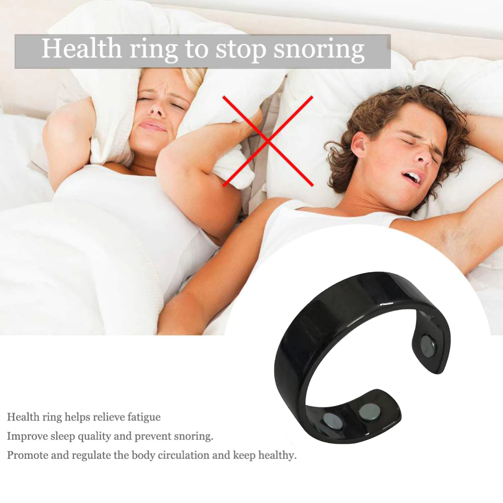 Stop Snoring Magnetic Sleep Aid Ring - Halri
