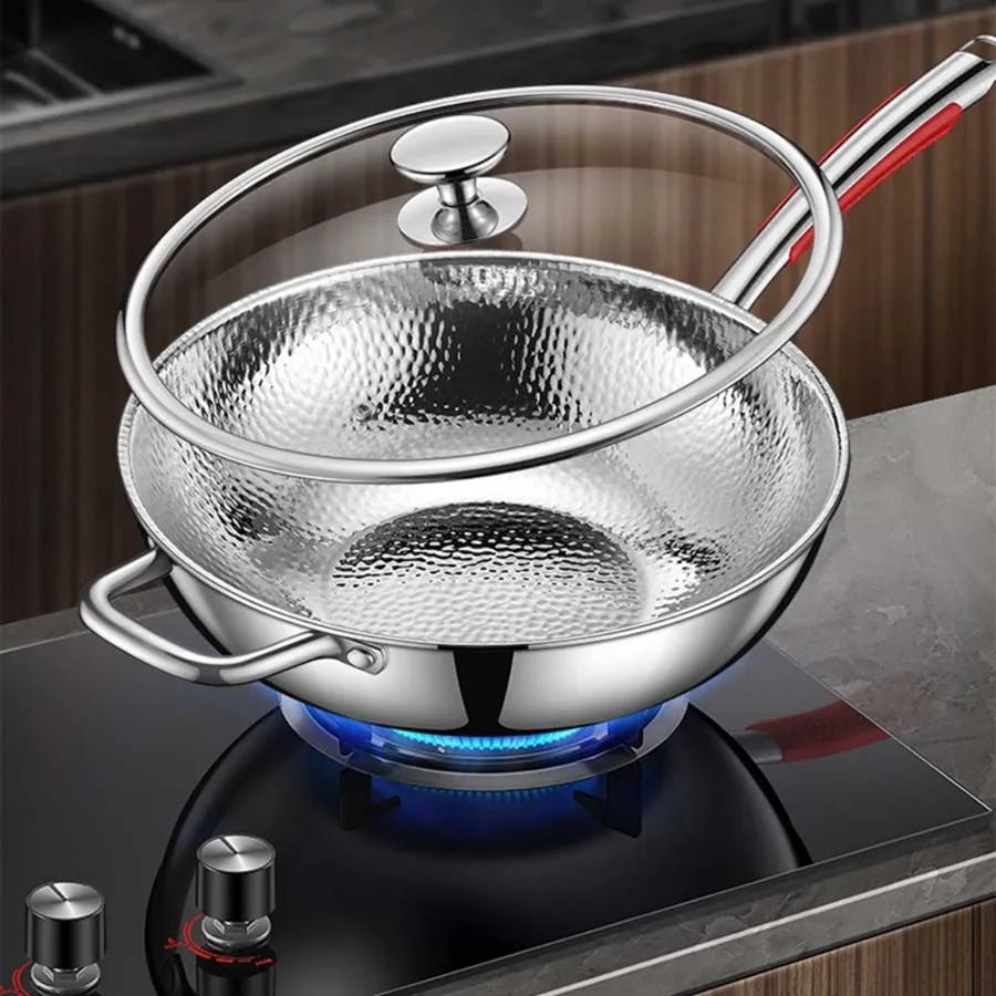 Non-Stick Titanium Wok for Induction Cooking