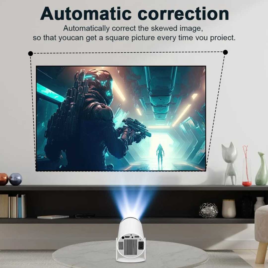 Compact HD Home Theater Projector with Remote