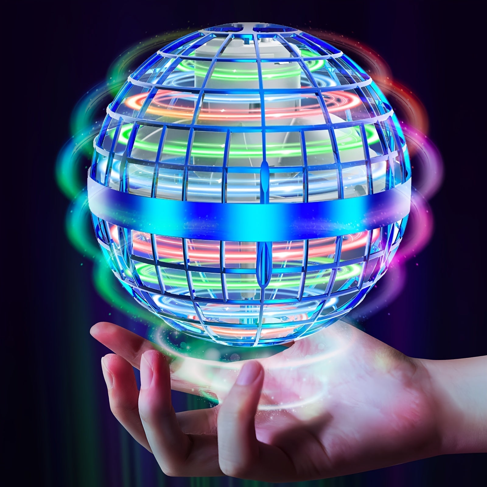 Glowing LED Ball Toy with Boomerang Feature - Halri