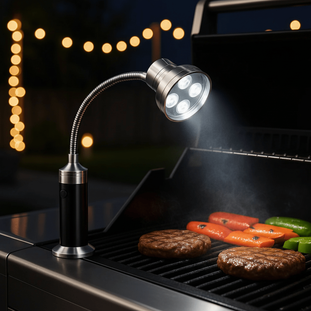 Bright LED Grill Light with Adjustable Rotation - Halri