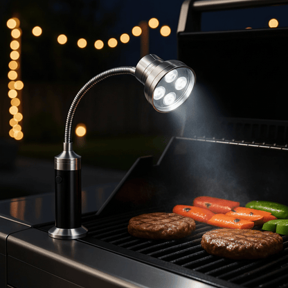 Bright LED Grill Light with Adjustable Rotation - Halri