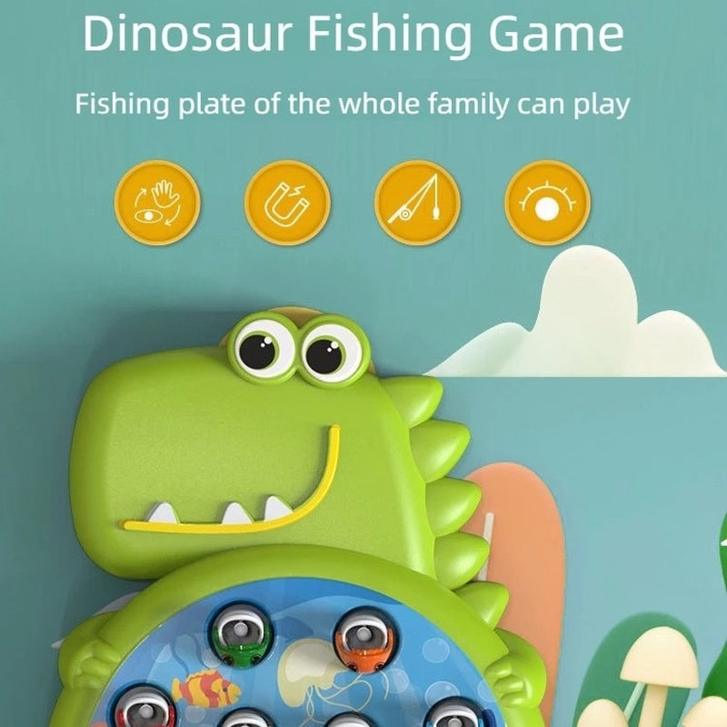 Magnetic Fishing Toy with Colorful, Safe & Fun Multiplayer Game for Ages 3+