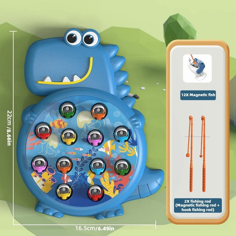Magnetic Fishing Toy with Colorful, Safe & Fun Multiplayer Game for Ages 3+