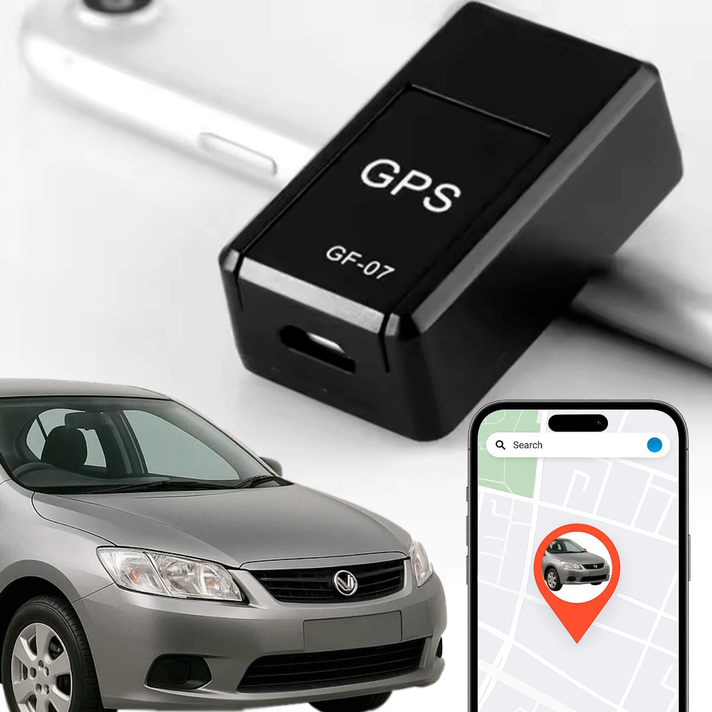 Small GPS Car Tracker Device Locator - Halri