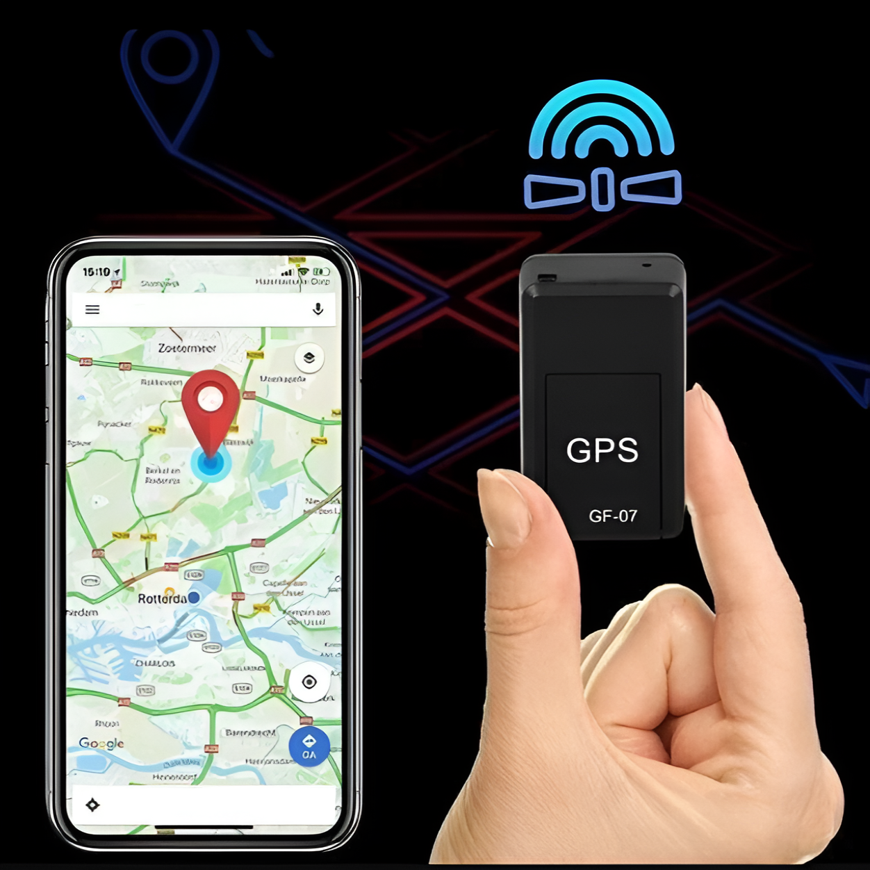 Magnetic Mini GPS Tracker for Car – Real-Time Global Vehicle Tracking Device with Strong Magnetic Attachment 4