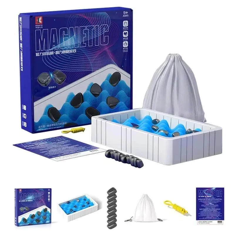 Fun Magnetic Strategy Board Game for Kids and Adults - Halri