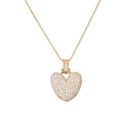 Luxurious 14k Gold Diamond Letter Necklace