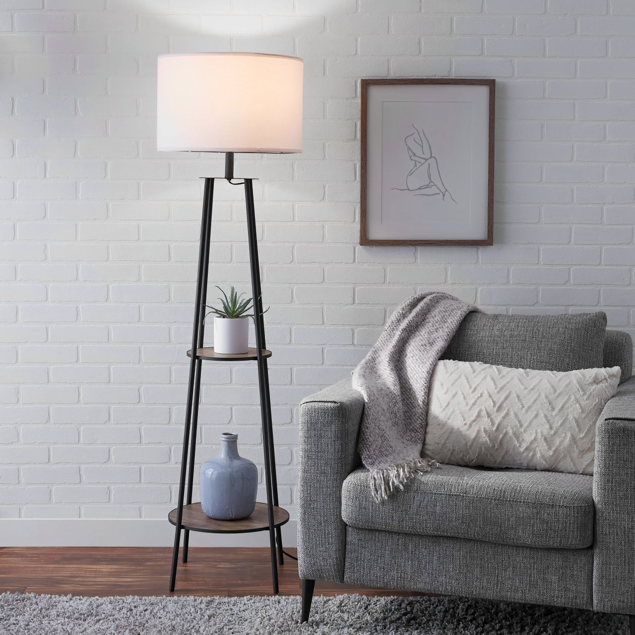 Tall Standing Light Lamp - Halri