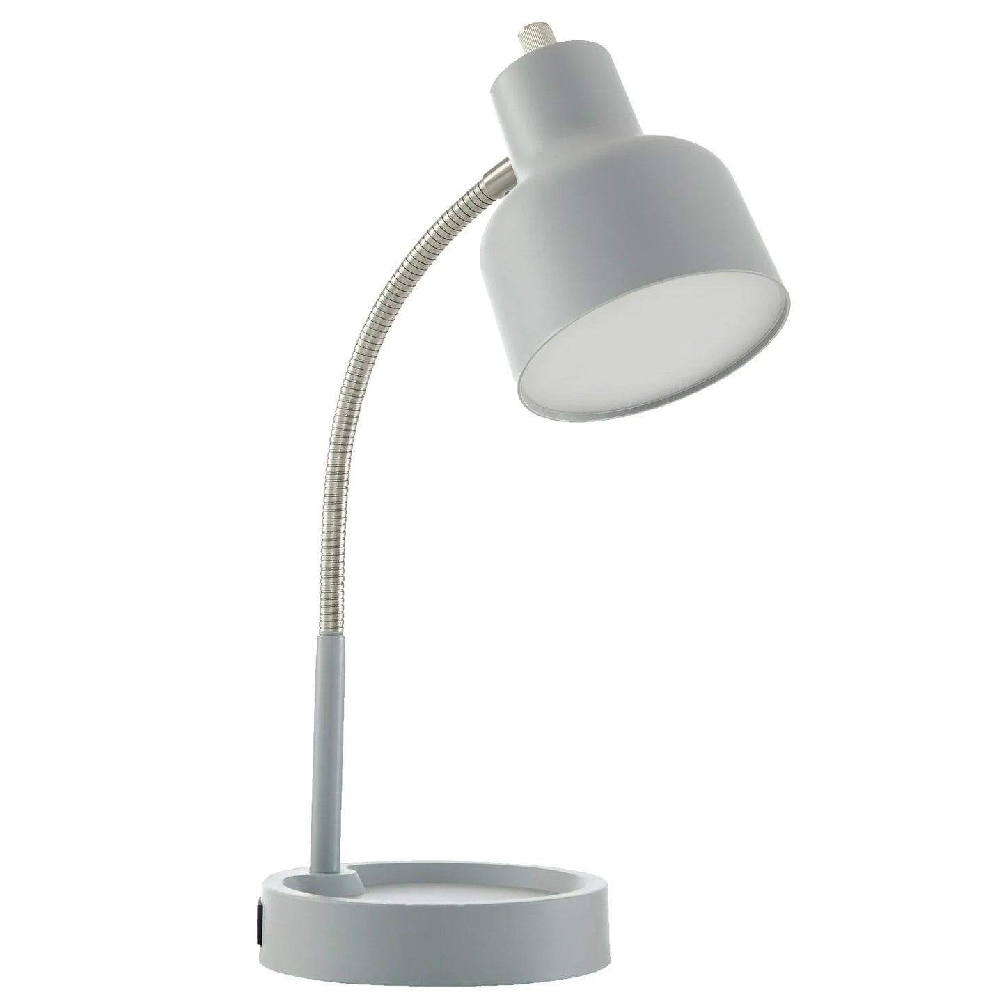 Versatile LED Office Lamp with USB and Outlet - Halri