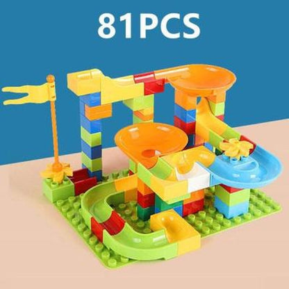 Fun Marble Run Building Toy Set for Kids