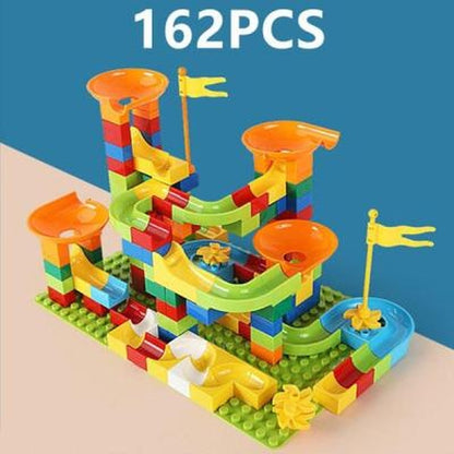 Fun Marble Run Building Toy Set for Kids