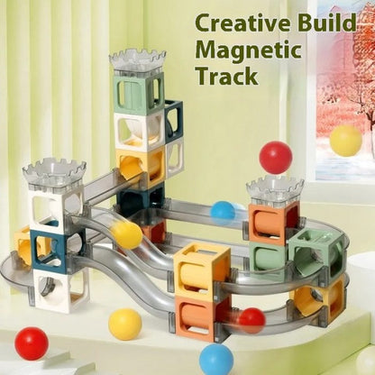 Fun Kids Marble Run Building Set