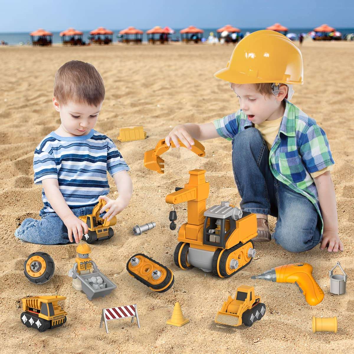 Ultimate Construction Truck Building Kit - Halri