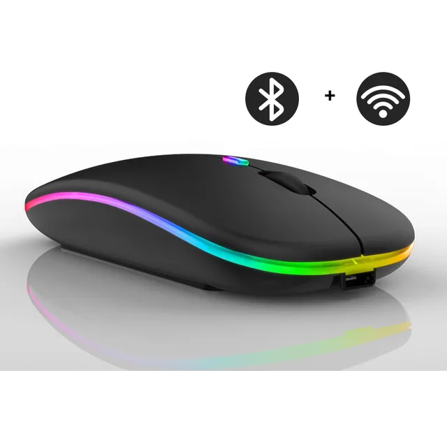 Compact Rechargeable Bluetooth Wireless Mouse