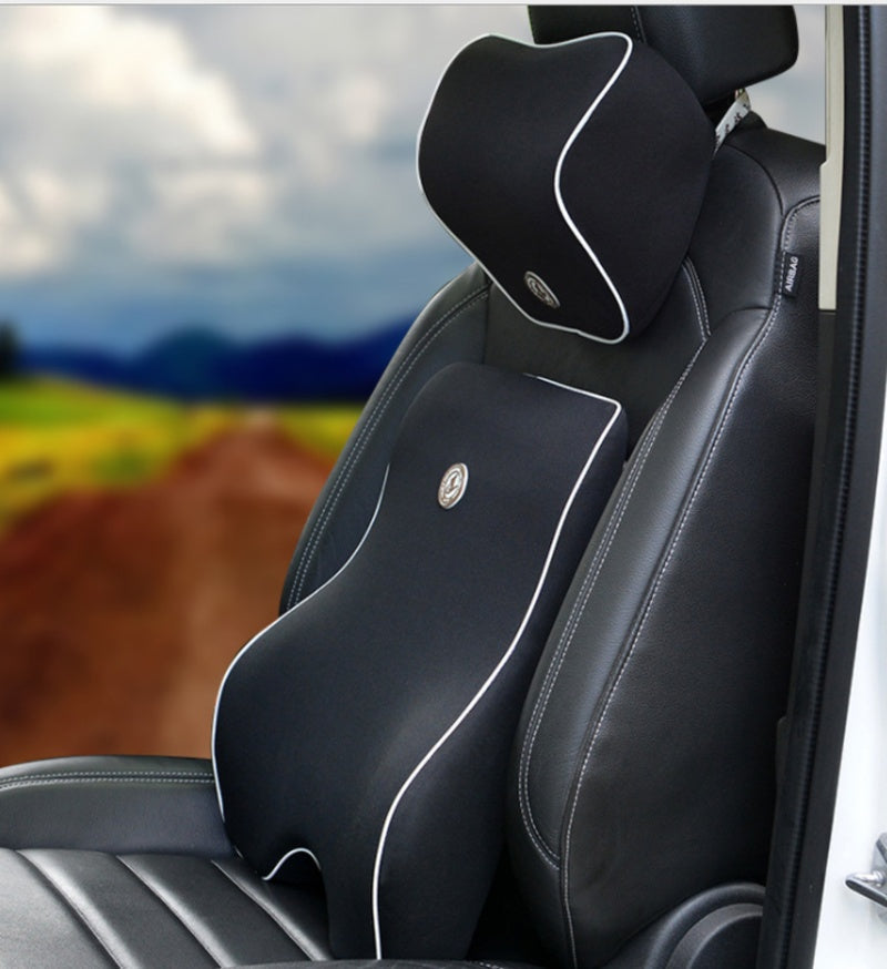 Comfortable Car Support Cushion Pillow Set