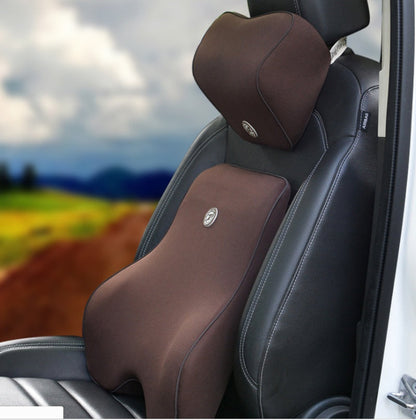 Comfortable Car Support Cushion Pillow Set