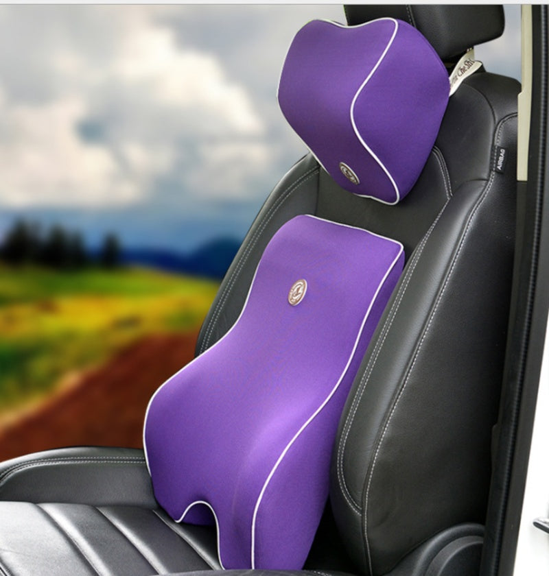 Comfortable Car Support Cushion Pillow Set
