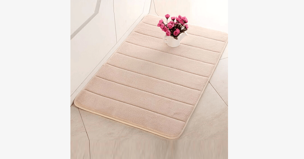 Non-Slip Memory Foam Bathroom Mats