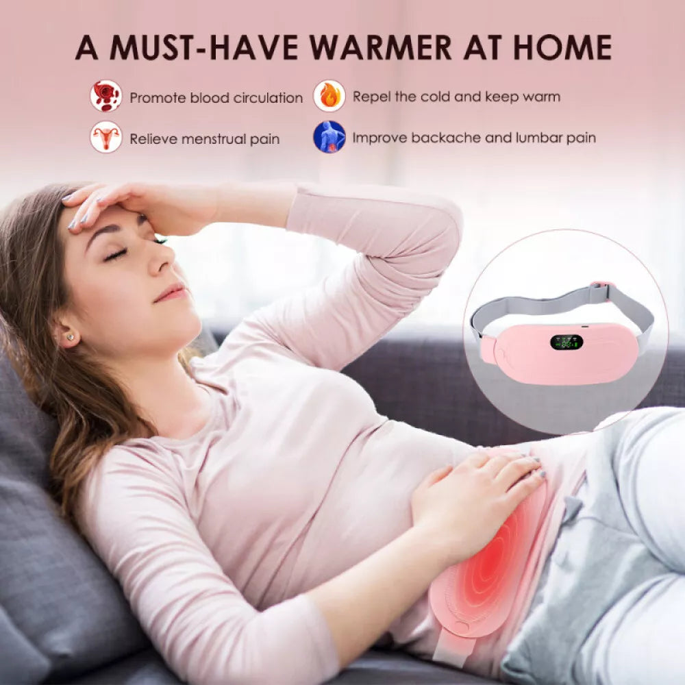 Portable Heat Therapy Pad for Cramp Relief